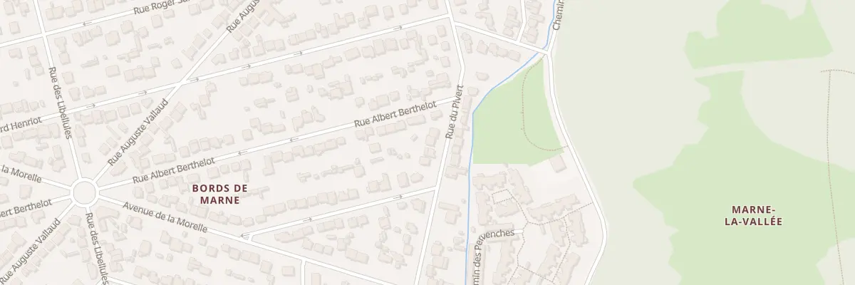 Plan du 42T Rue du Pivert à Champs-sur-Marne
