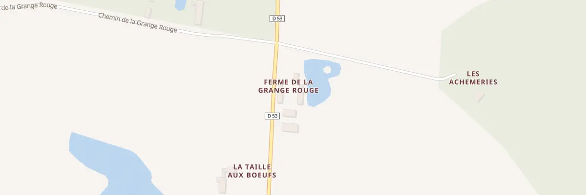 Plan du 5245 Ferme de la Grange Rouge à Autry-le-Châtel