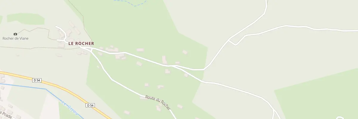 Plan du 5378 Viane Rocher à Viane
