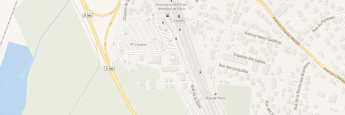 Plan du 20 Rue de la Gare à Cesson
