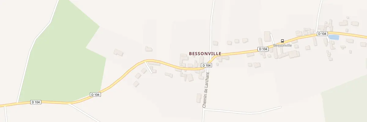 Plan du 5 Ham de Bessonville à La Chapelle-la-Reine