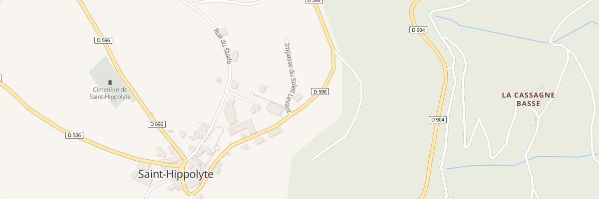 Plan du 5427 Saint Hippolyte à Saint-Hippolyte