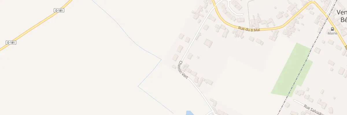 Plan du 4T Che Vert à Oblinghem