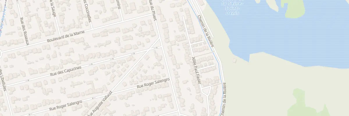 Plan du 43 Rue du Pivert à Champs-sur-Marne