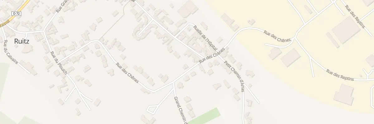 Plan du 40 Rue de l’Hôpital à Ruitz