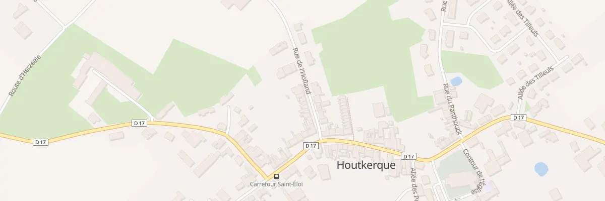 Plan du 11 Rue de l’Hofland à Houtkerque