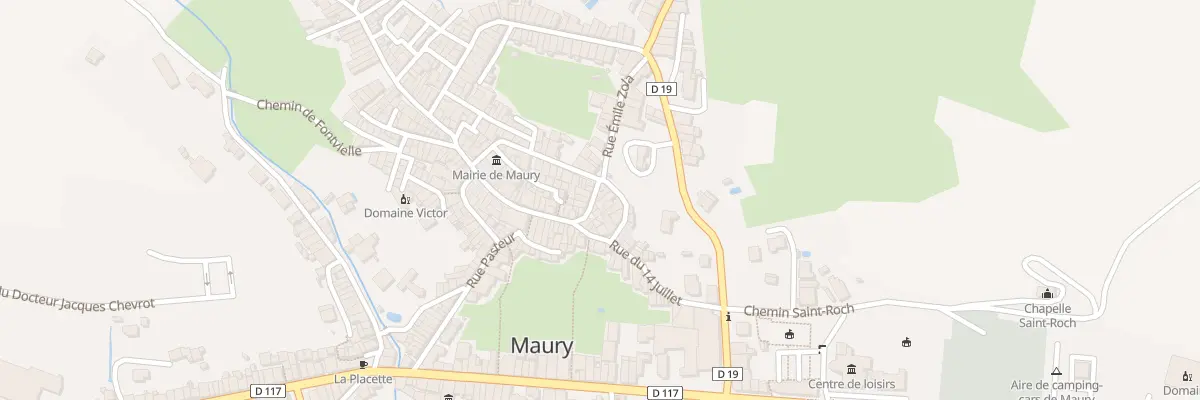 Plan du 34 Rue Doc Roux à Maury
