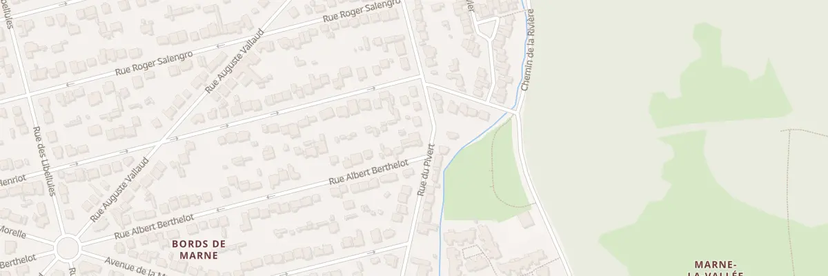 Plan du 40 Rue du Pivert à Champs-sur-Marne