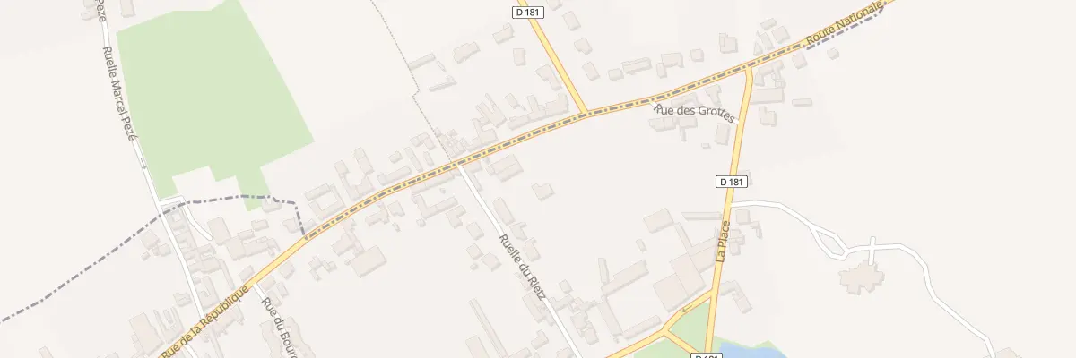 Plan du 62B Rue de la République à Hesdigneul-lès-Béthune