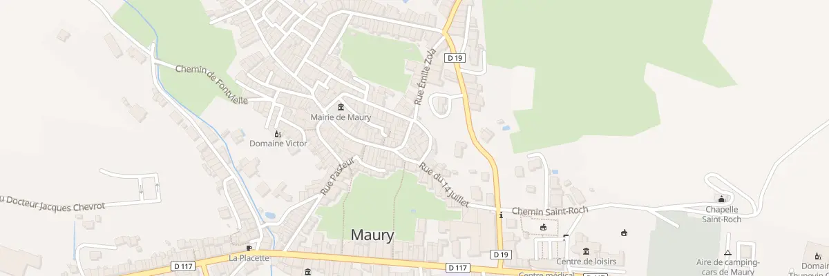 Plan du 32 Rue Doc Roux à Maury