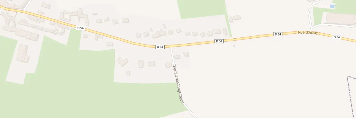 Plan du 62 Rue d’Arras à Hermaville