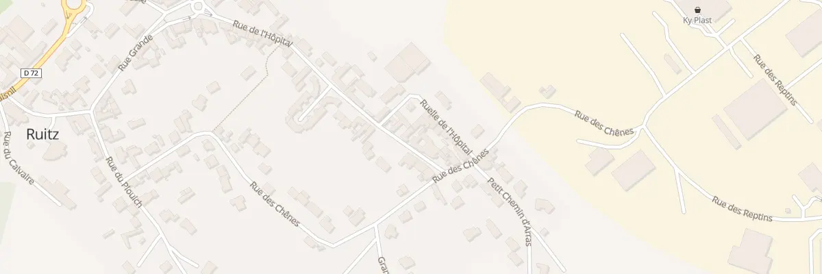 Plan du 31 Rue de l’Hôpital à Ruitz