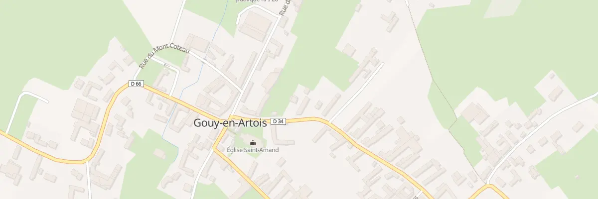Plan du 5 Rue de Monchiet à Gouy-en-Artois