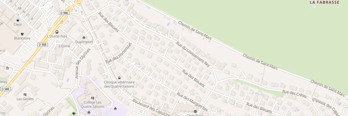 Plan du 49 Rue des Bleuets à Onet-le-Château