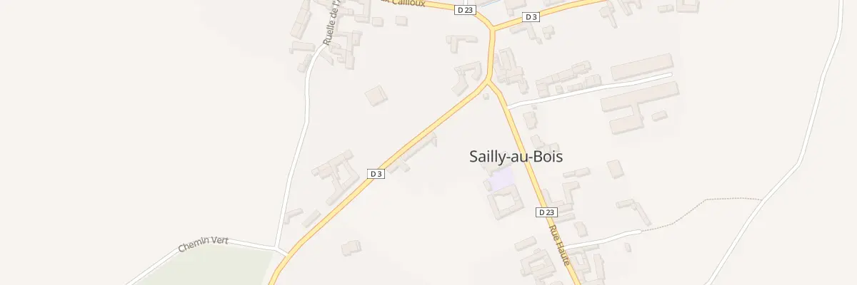 Plan du 3 Rue Moinet à Sailly-au-Bois