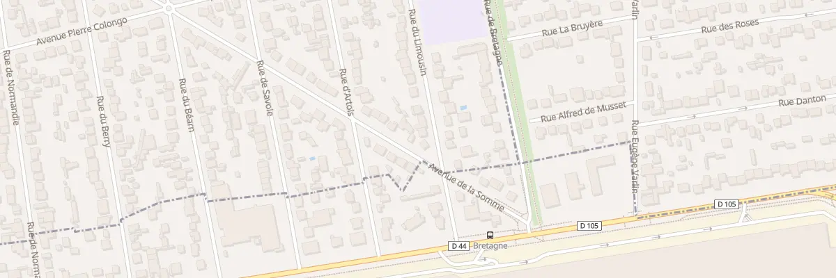 Plan du 182 Rue du Limousin à Tremblay-en-France