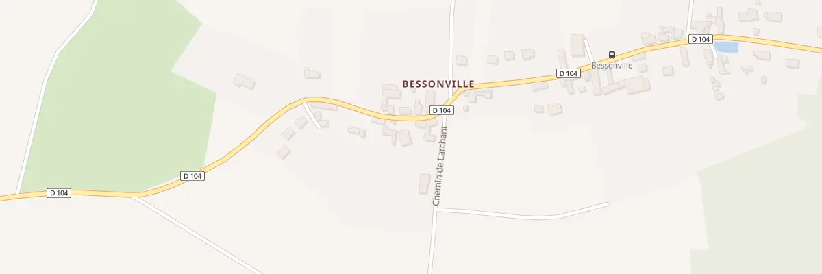Plan du 8 Ham de Bessonville à La Chapelle-la-Reine