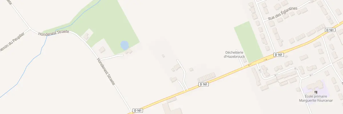 Plan du 634 Rue d’Hazebrouck à Caëstre