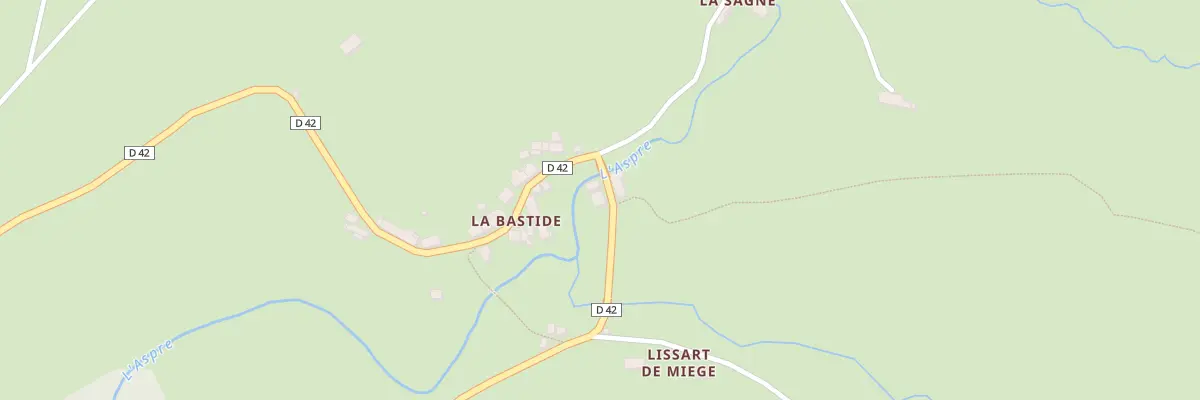 Plan du 5064 Labastide au Fau