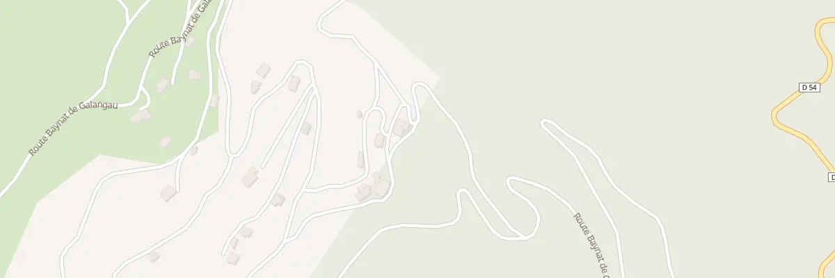 Plan du 111 Lo Baynat d’En Galangau à Montferrer