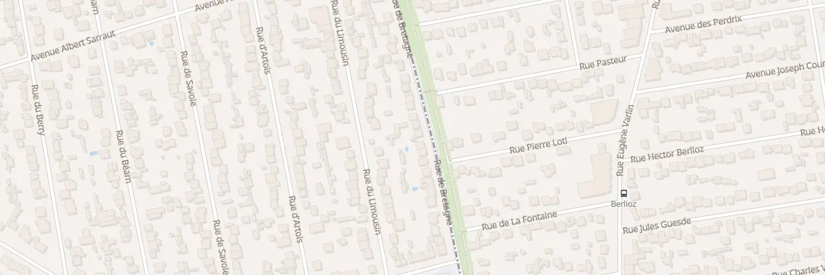 Plan du 100 Rue de Bretagne à Tremblay-en-France