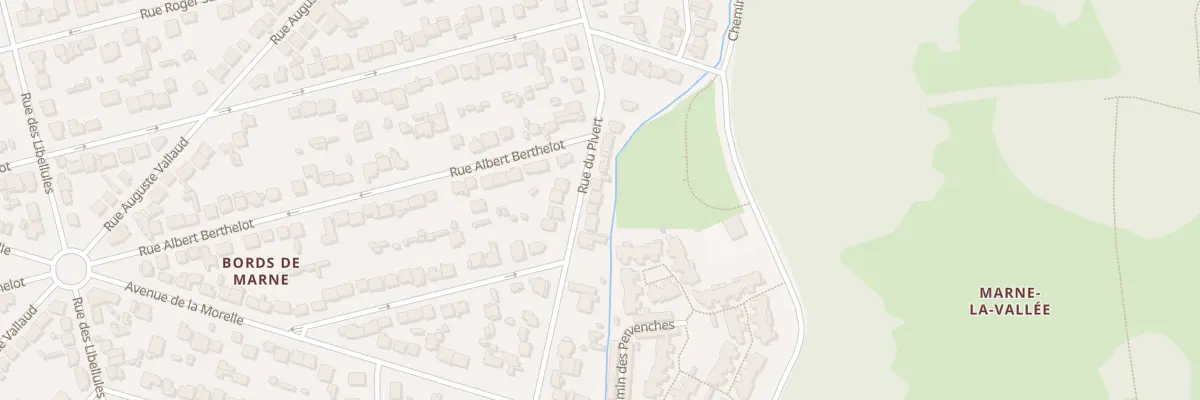 Plan du 77 Rue du Pivert à Champs-sur-Marne