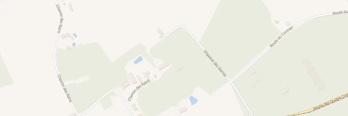 Plan du 5258 Les Petits Rains à Chevillon-sur-Huillard