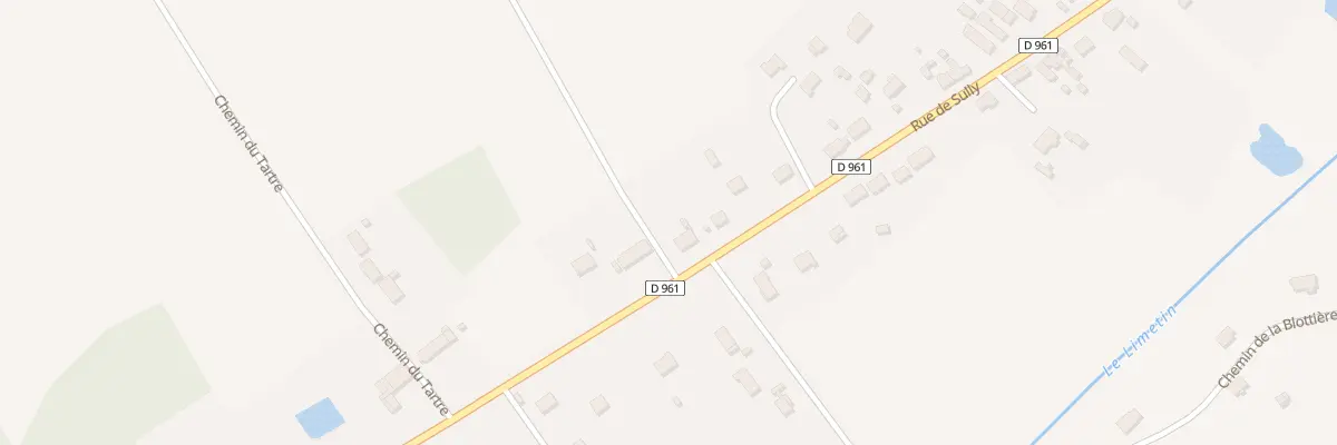 Plan du 54 Rue de Sully à Thimory