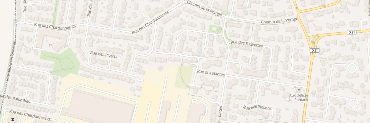 Plan du 23B Rue des Merles à Pontault-Combault