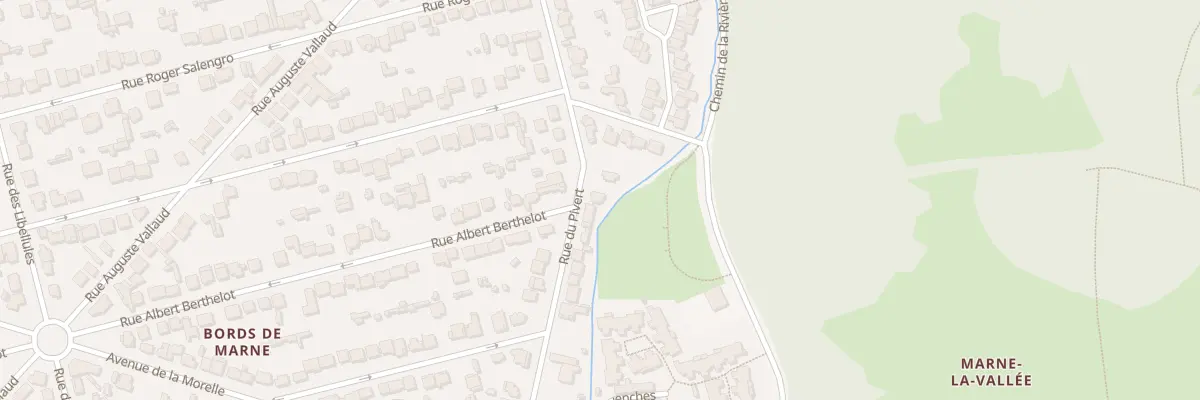 Plan du 71B Rue du Pivert à Champs-sur-Marne