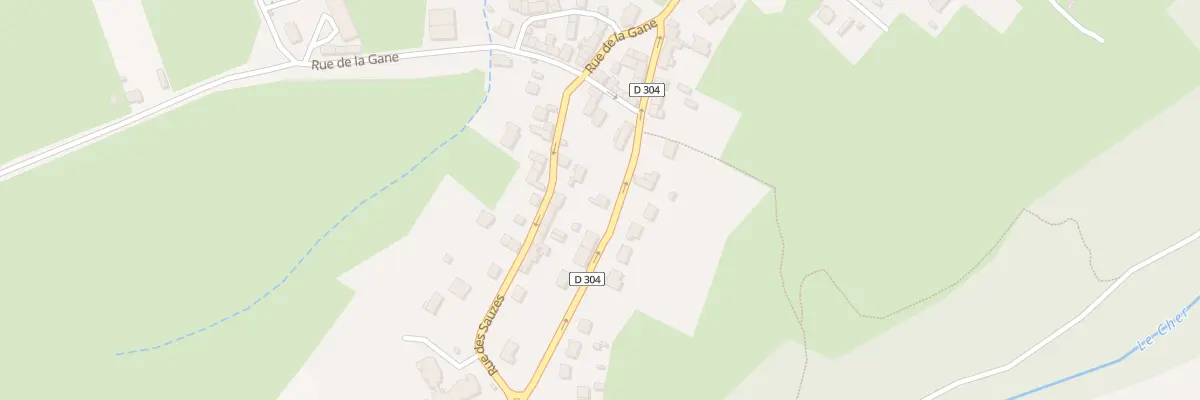 Plan du 44 Rte de Lignerolles à Lavault-Sainte-Anne