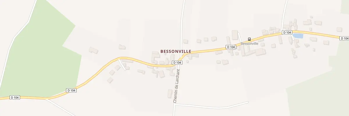 Plan du 9 Ham de Bessonville à La Chapelle-la-Reine
