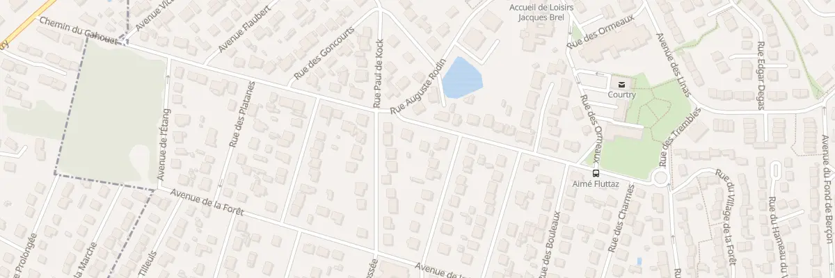 Plan du 44 Rue Aimé Fluttaz à Courtry