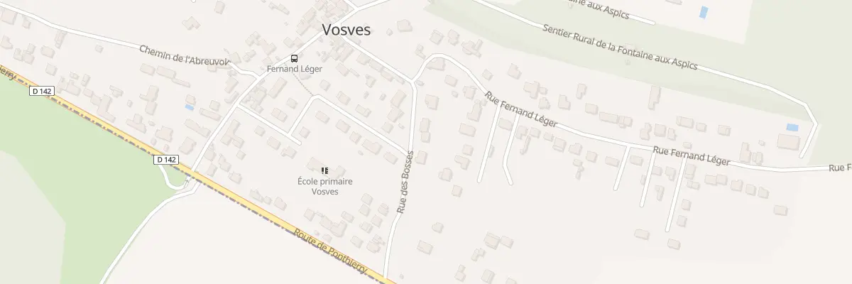 Plan du 61 Rue des Bosses à Dammarie-les-Lys
