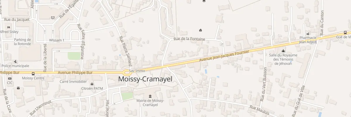 Plan du 39 Av Jean-Jacques Fournier à Moissy-Cramayel