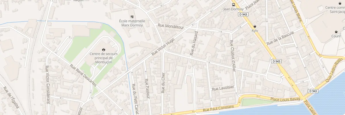 Plan du 61 Rue Denis Papin à Montluçon