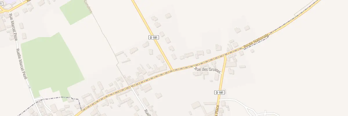 Plan du 1 Rue des Chartreux à Gosnay