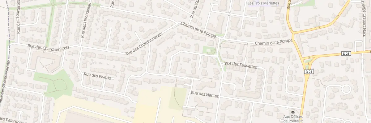 Plan du 13 Rue des Merles à Pontault-Combault