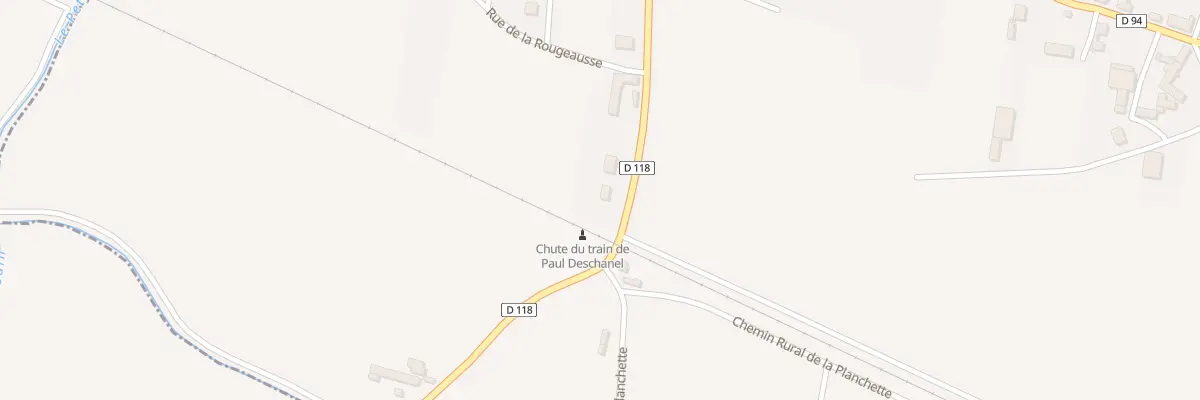 Plan du 12 Rte de Chapelon à Mignerette