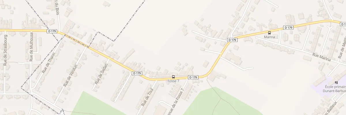 Plan du 302 Rue d’Houdain à Barlin