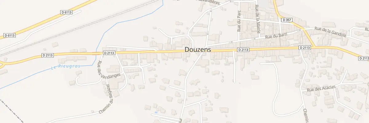 Plan du 42 Av des Corbières à Douzens