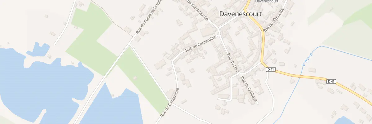 Plan du 15 Rue Cantereine à Davenescourt
