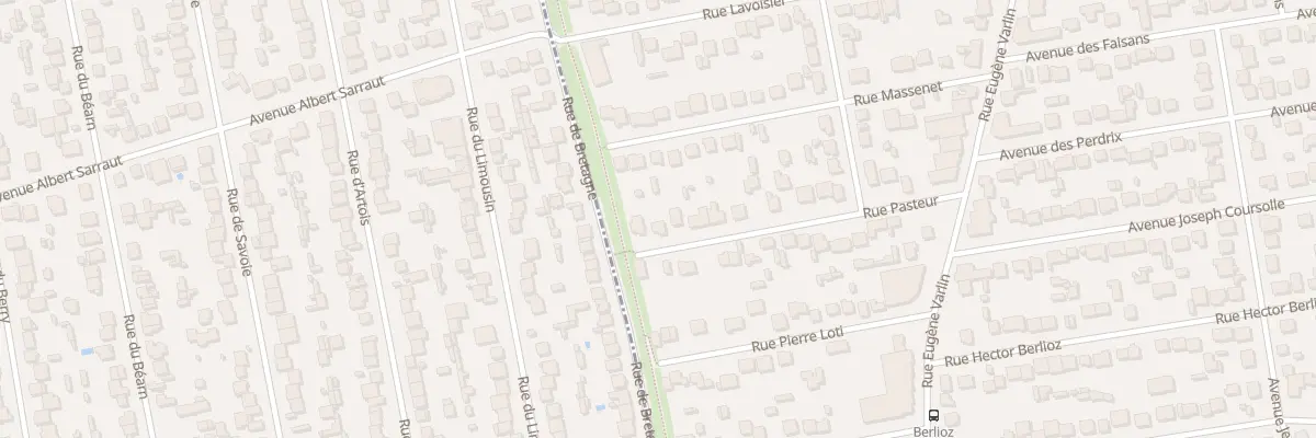 Plan du 28 Rue Pasteur à Villeparisis
