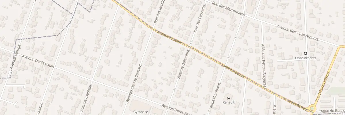 Plan du 91 Av Delambre à Chelles