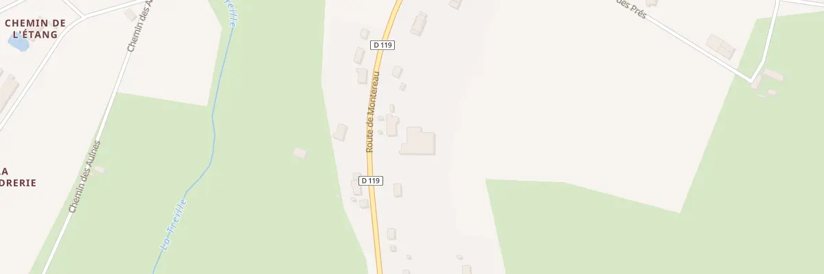 Plan du 49 Rte de Montereau à La Cour-Marigny