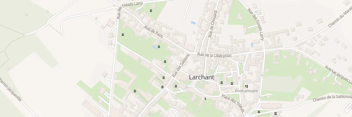 Plan du 4 Rue des Sablons à Larchant
