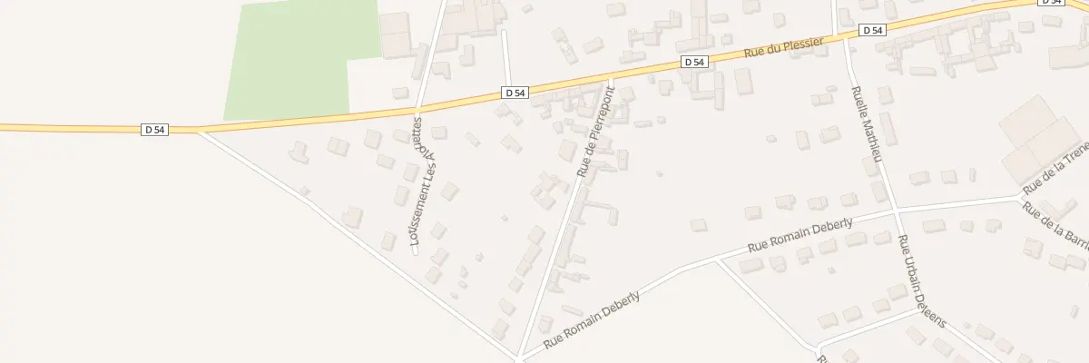 Plan du 6B Rue de Pierrepont à Hangest-en-Santerre