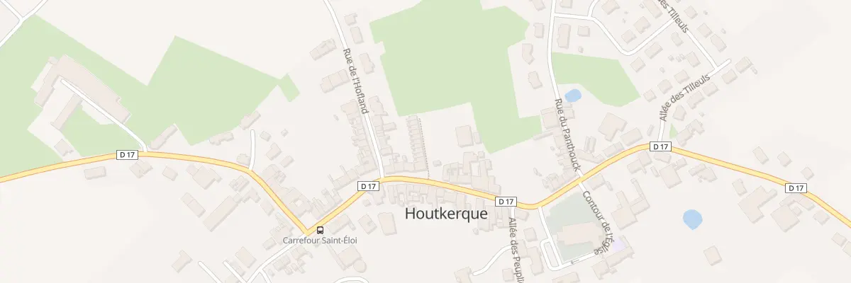 Plan du 14 Caserne des Douanes à Houtkerque