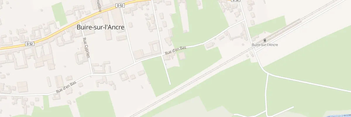 Plan du 42 Rue d’En Bas à Buire-sur-l’Ancre