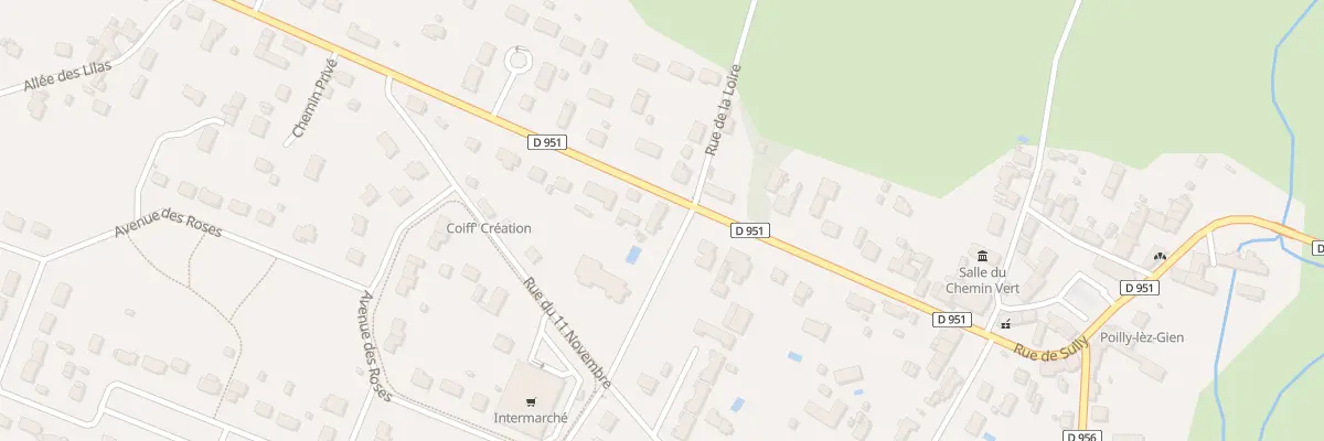 Plan du 39 Rue de Sully à Poilly-lez-Gien